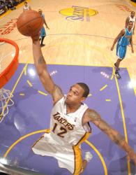 Shannon Brown elevates for a dunk against the Hornets.JPG
